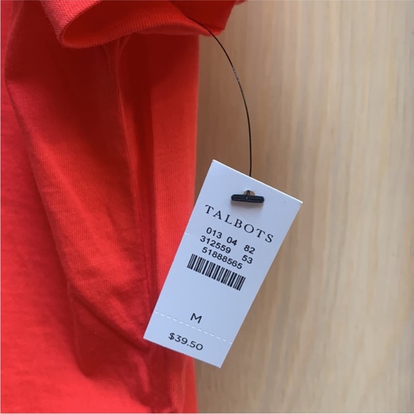 Talbots Bold Red Top - Picture 2 of 3